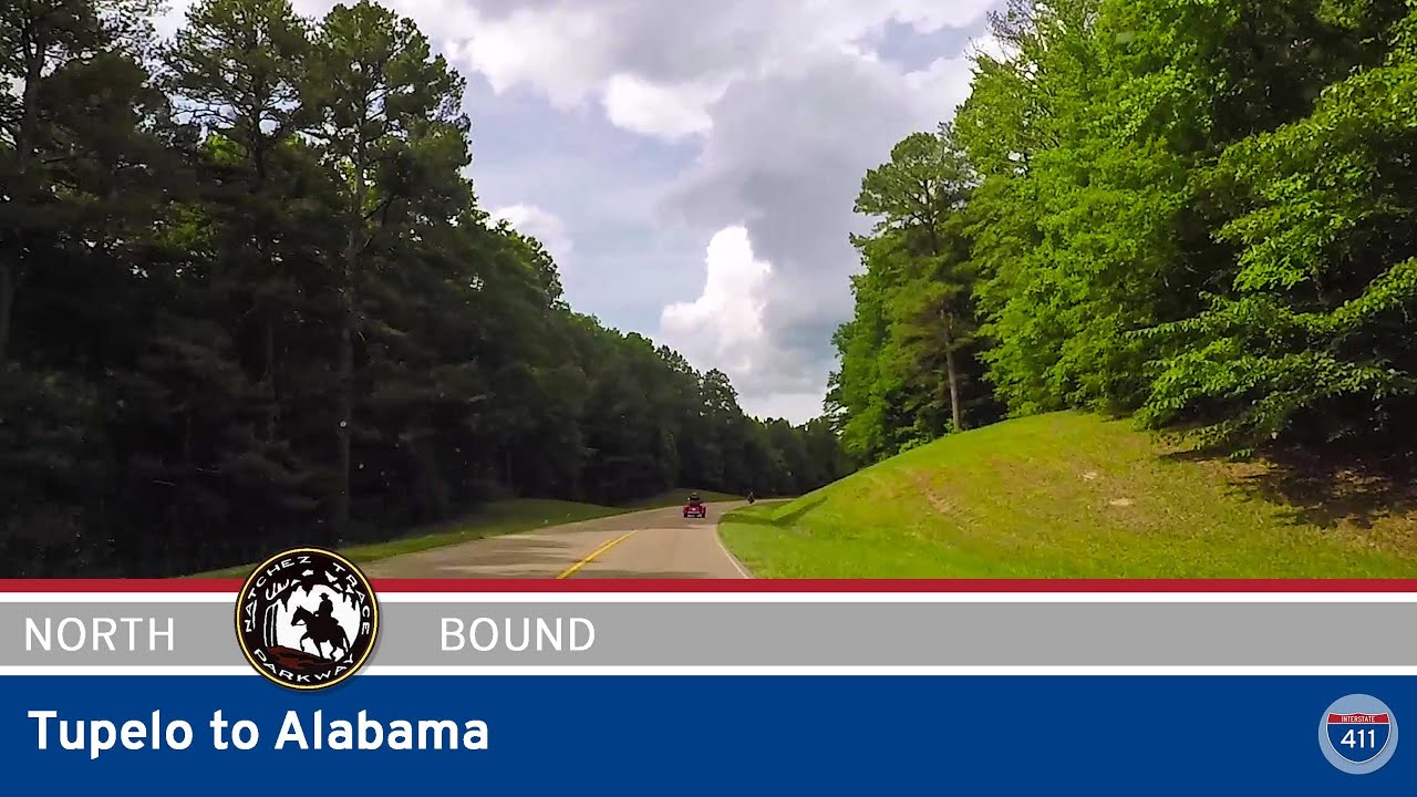 Natchez Trace Parkway - Tupelo to Alabama - Mississippi |  Drive America's Highways 🚙