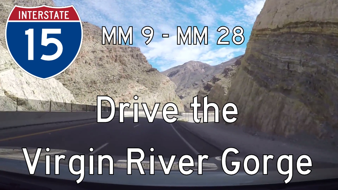 Interstate 15 - Mile 9 - Mile 27 - Arizona | Drive America's Highways 🚙