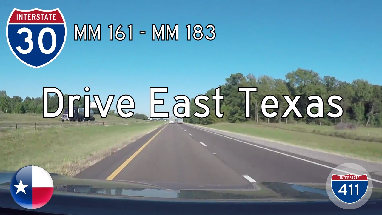 Interstate 30 - Mile 161 - Mile 183 - Texas | Drive America's Highways ?