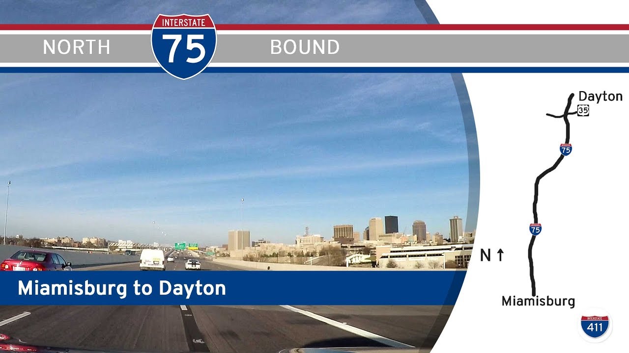 Interstate 75 - Miamisburg to Dayton - Ohio |  Drive America's Highways ?