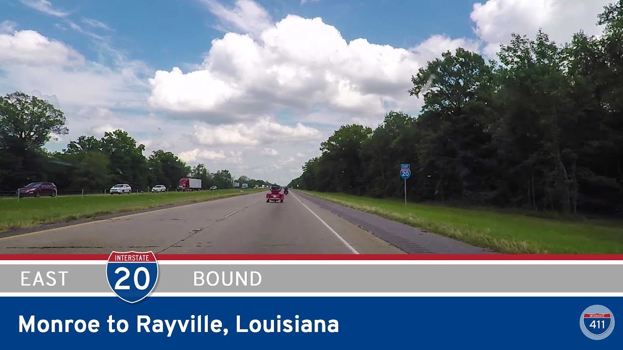 Interstate 20 - Monroe to Rayville - Louisiana |  Drive America's Highways ?