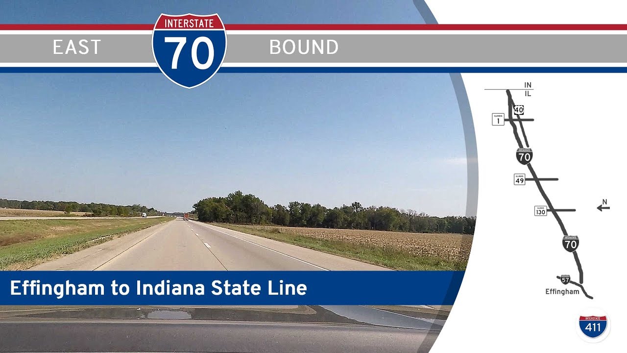Interstate 70 - Effingham, Illinois to Indiana |  Drive America's Highways ?