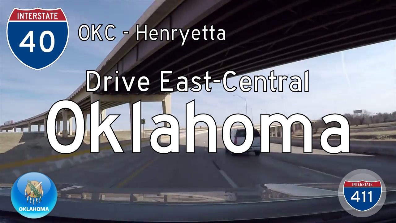 Interstate 40 - Mile 151 - Mile 240 - Oklahoma | Drive America's Highways ?