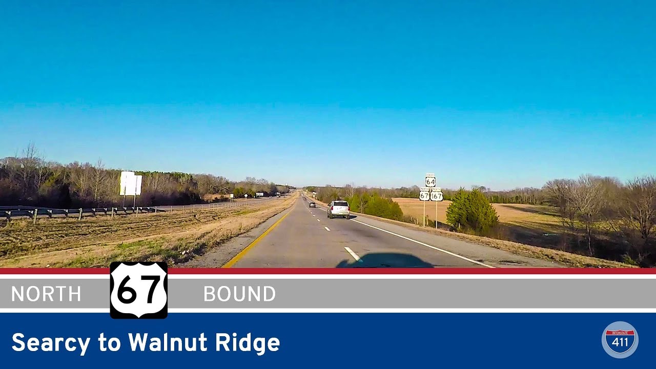 Interstate 57 - Searcy to Walnut Ridge - Arkansas |  Drive America's Highways 🚙