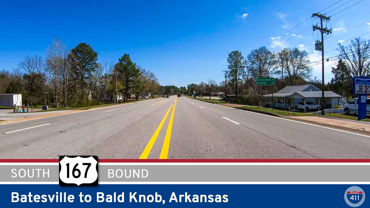 [Repost] U.S. Route 167: Batesville to Bald Knob - Arkansas | Drive America's Highways 🚙