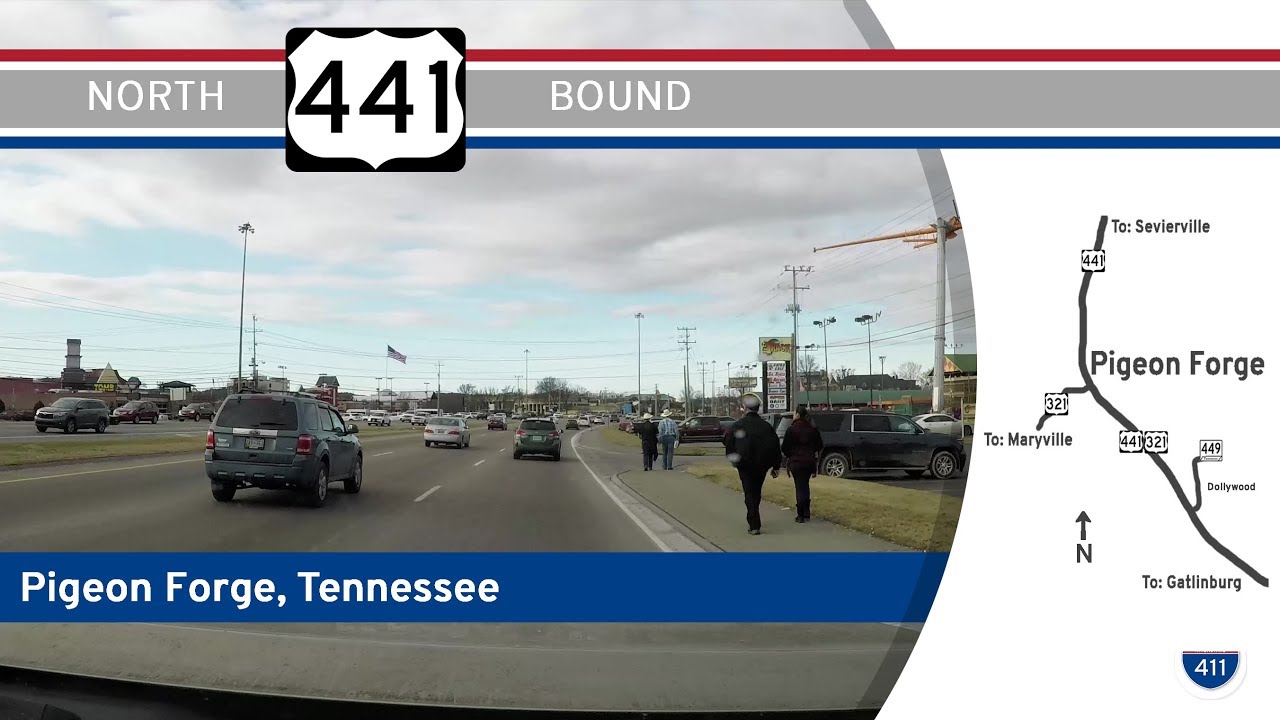 U.S. Highway 441 North - Pigeon Forge, Tennessee |  Drive America's Highways ?