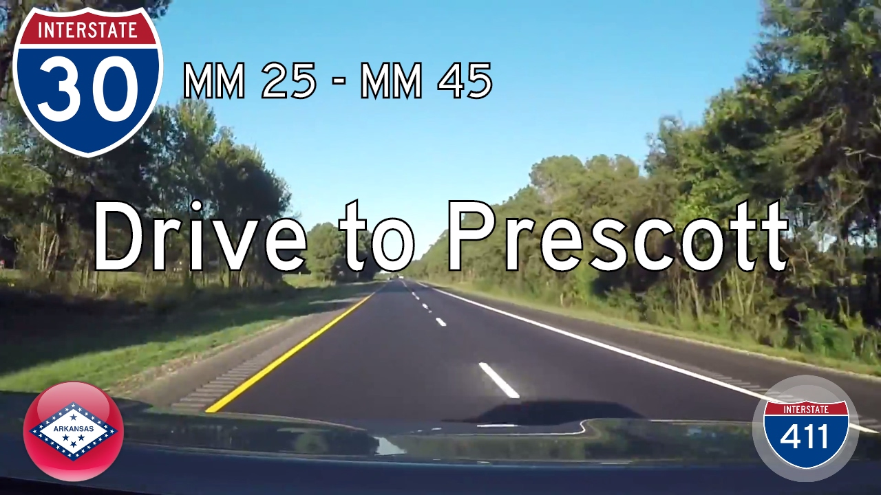 Interstate 30 - Mile 25 - Mile 45 - Arkansas | Drive America's Highways ?