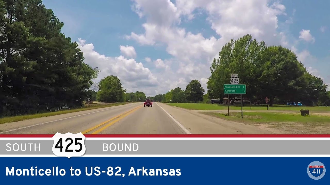 US Highway 425 - Monticello to US-82 - Arkansas |  Drive America's Highways ?
