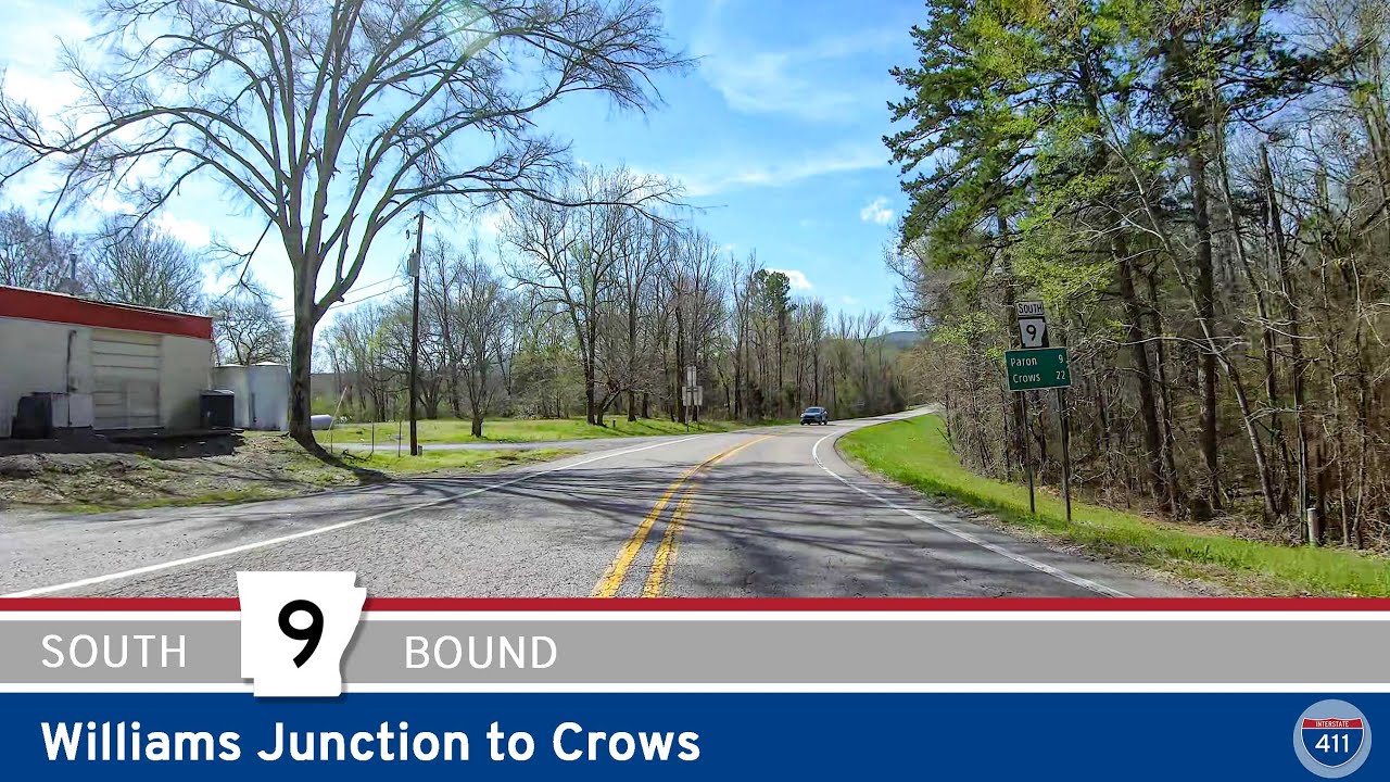 Arkansas Highway 9: Williams Junction to Crows | Drive America's Highways 🚙