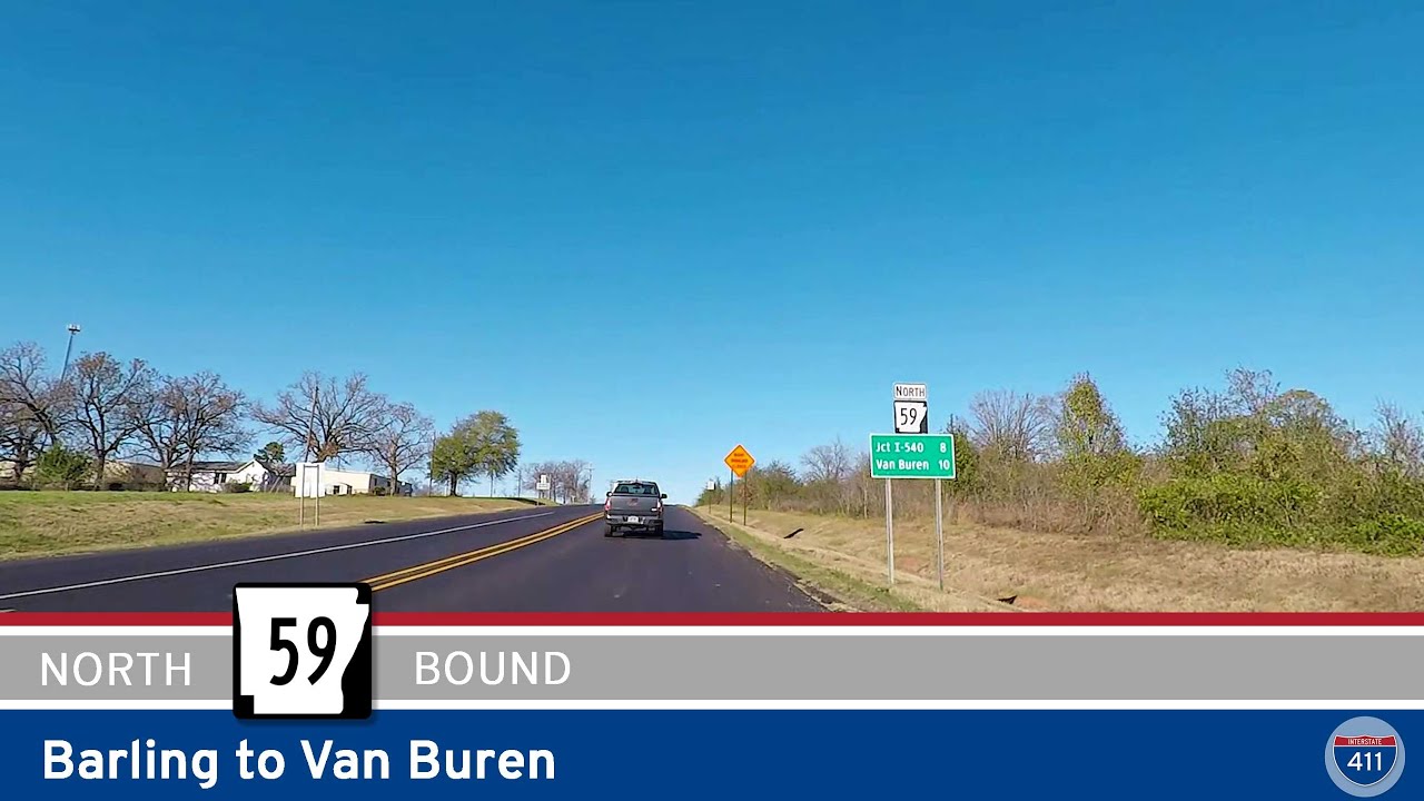 Arkansas Highway 59: Barling to Van Buren   |  Drive America's Highways ?
