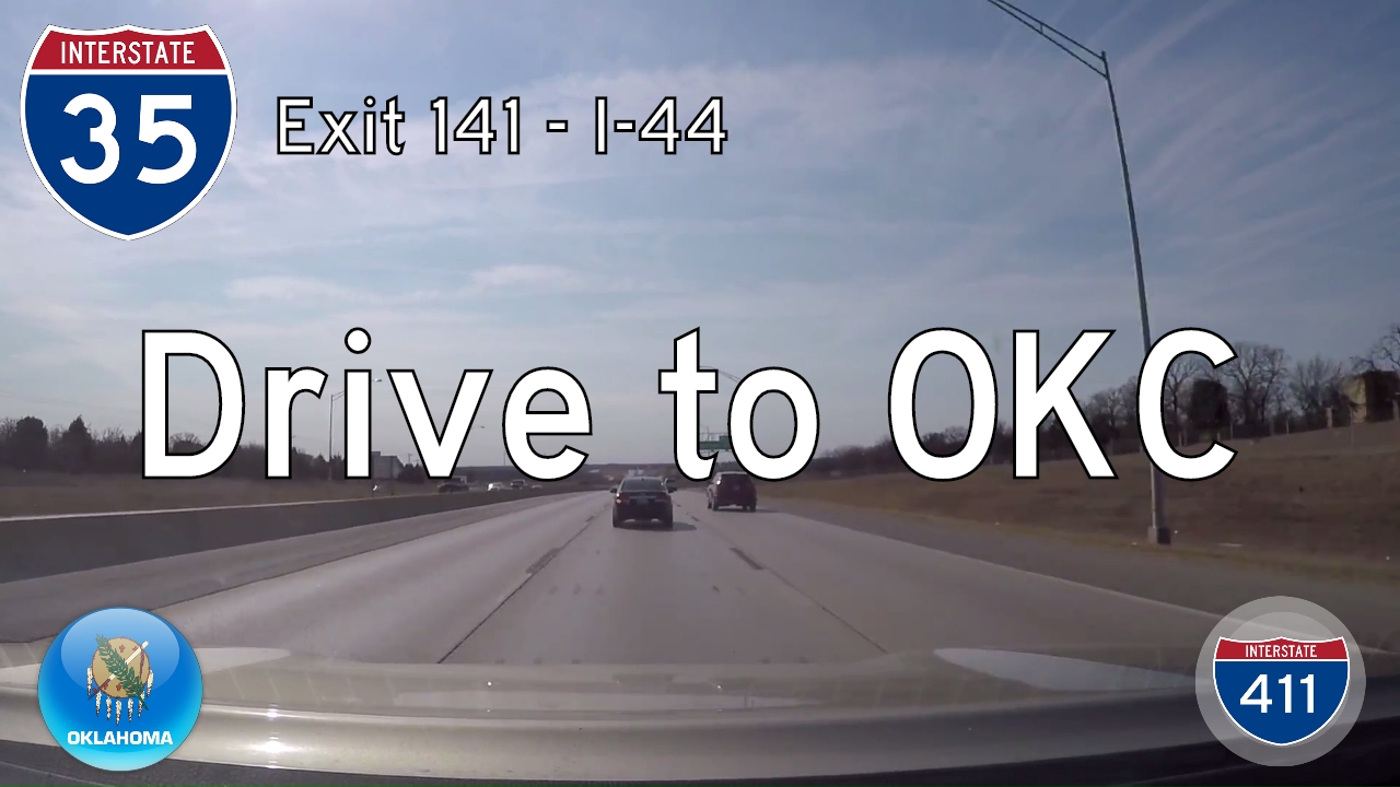 Interstate 35 - Mile 141 - Mile 133 - Oklahoma | Drive America's Highways ?