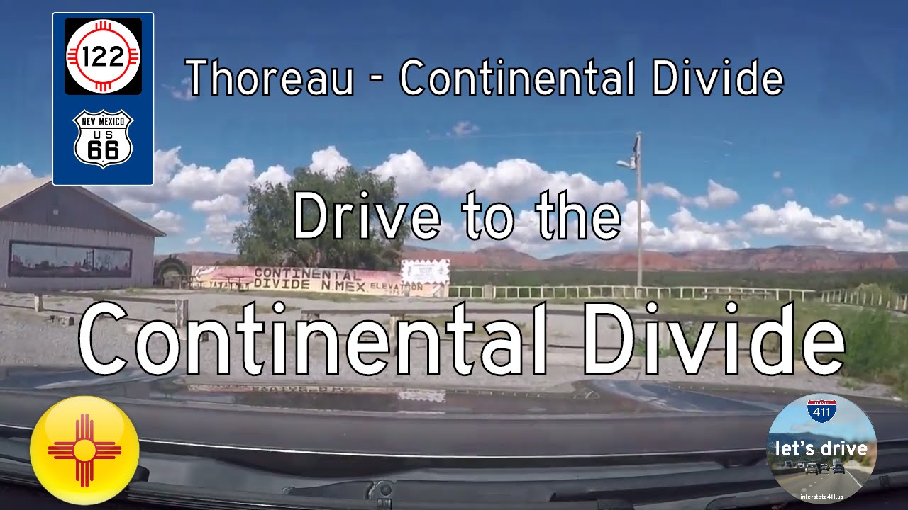 Historic Route 66 - Thoreau - Continental Divide - New Mexico | Drive America's Highways 🚙