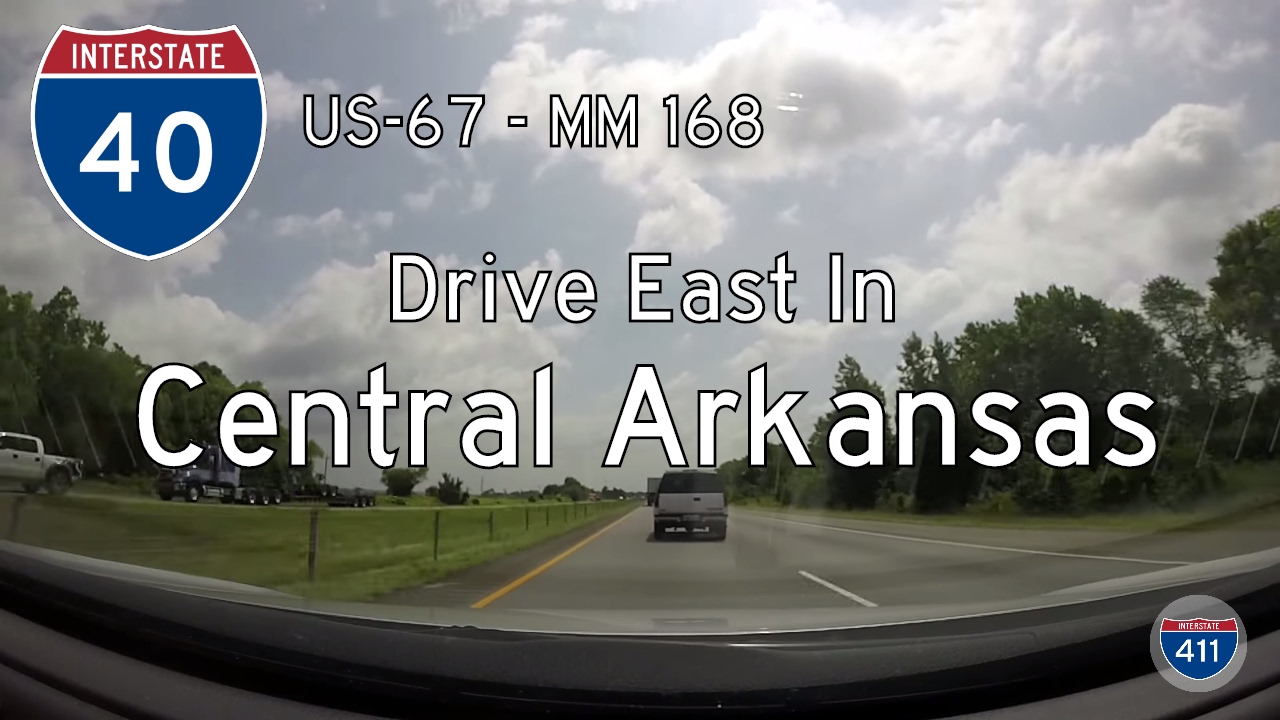 Interstate 40 - Mile 155 to Mile 168 - Arkansas | Drive America's Highways ?
