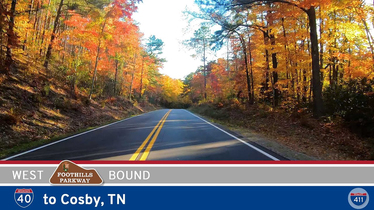 Foothills Parkway: Interstate 40 to Cosby - Tennessee | Drive America's Highways 🚙