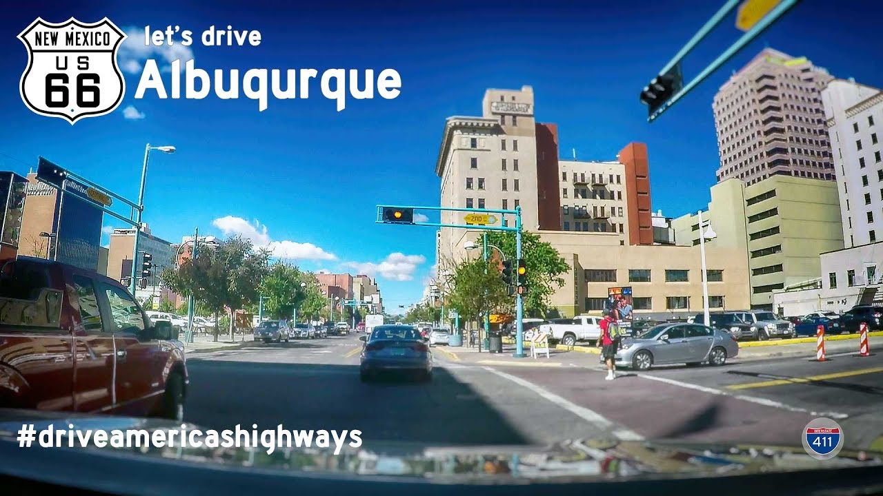 Historic Route 66 - Central Ave SE - Albuquerque - New Mexico | Drive America's Highways 🚙