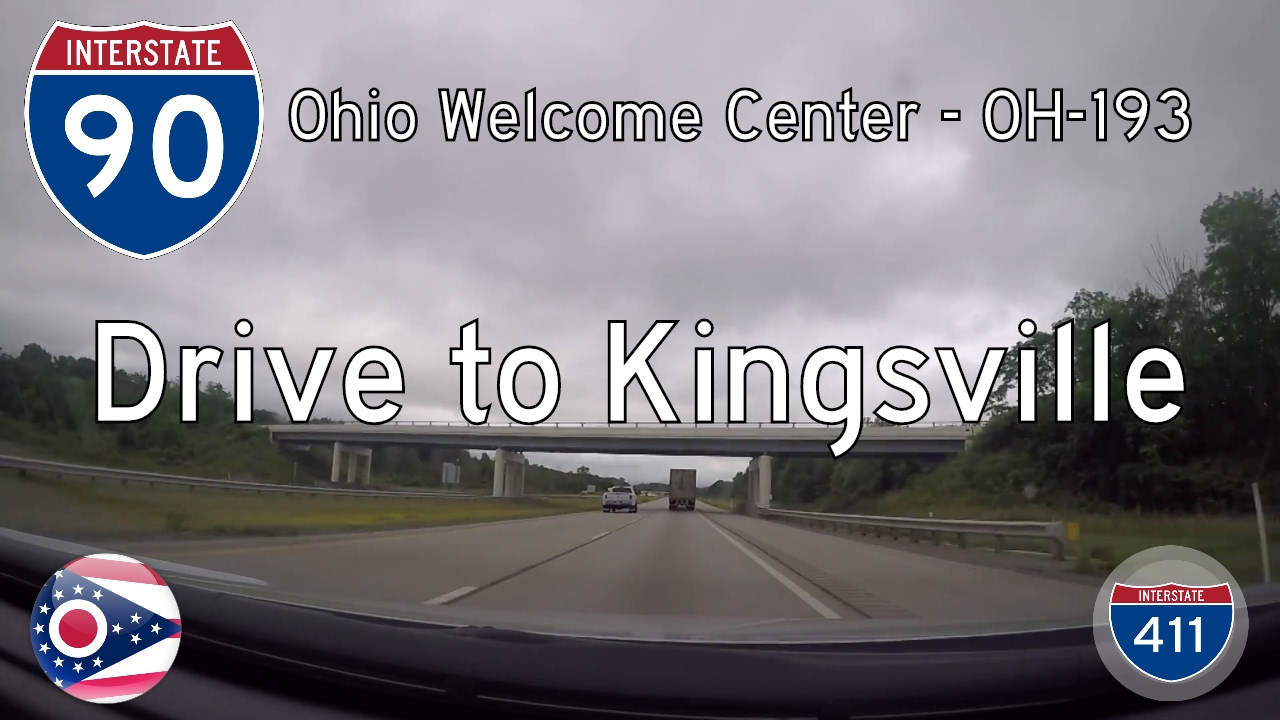 Interstate 90 - Mile 242 - Mile 235 - Ohio | Drive America's Highways ?
