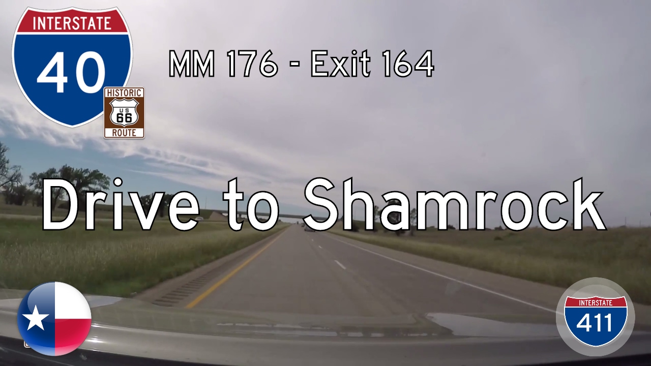Interstate 40 - Mile 176 -  Mile 164 - Texas | Drive America's Highways ?