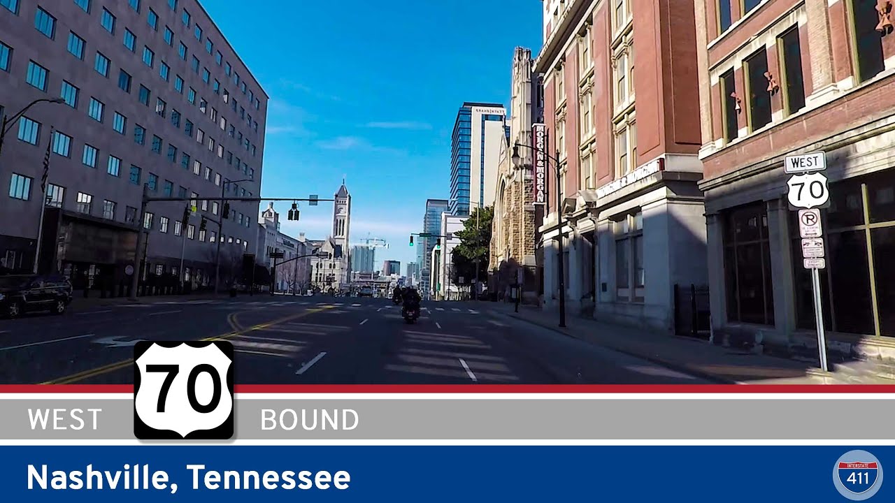 U.S. Highway 70 West: Nashville - Tennessee |  Drive America's Highways ?