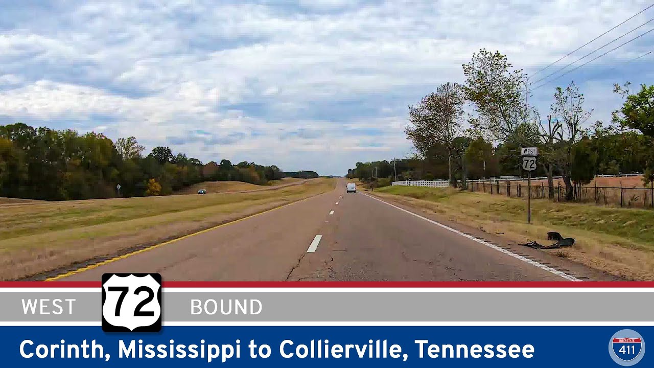 [Repost] U.S. Route 72: Corinth Mississippi to Collierville Tennessee | Drive America's Highways 🚙