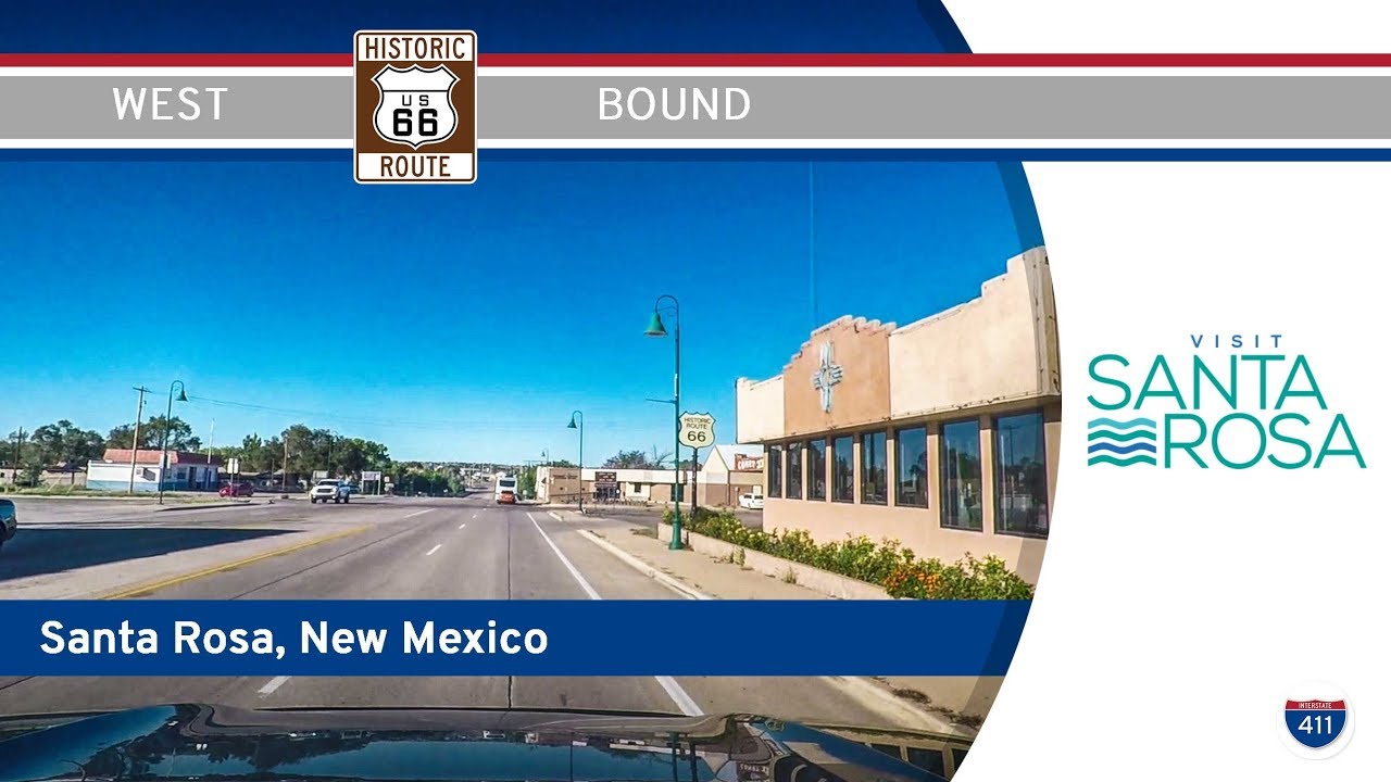 Historic Route 66 - Santa Rosa - New Mexico |  Drive America's Highways 🚙