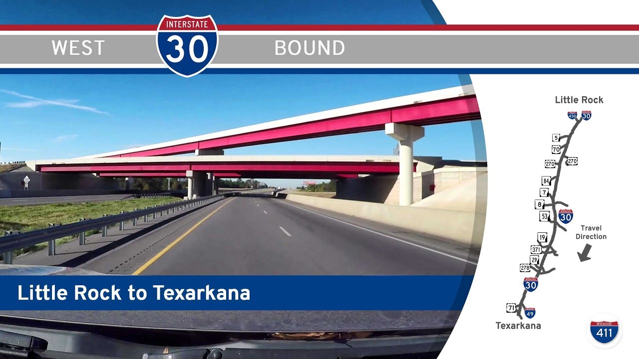 Interstate 30 - Little Rock to Texarkana - Arkansas |  Drive America's Highways ?