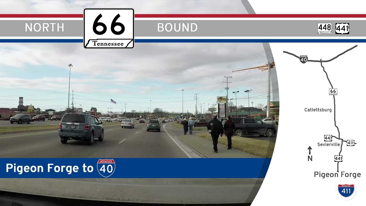 Tennessee Highway 66* - Pigeon Forge to Interstate 40 |  Drive America's Highways ?