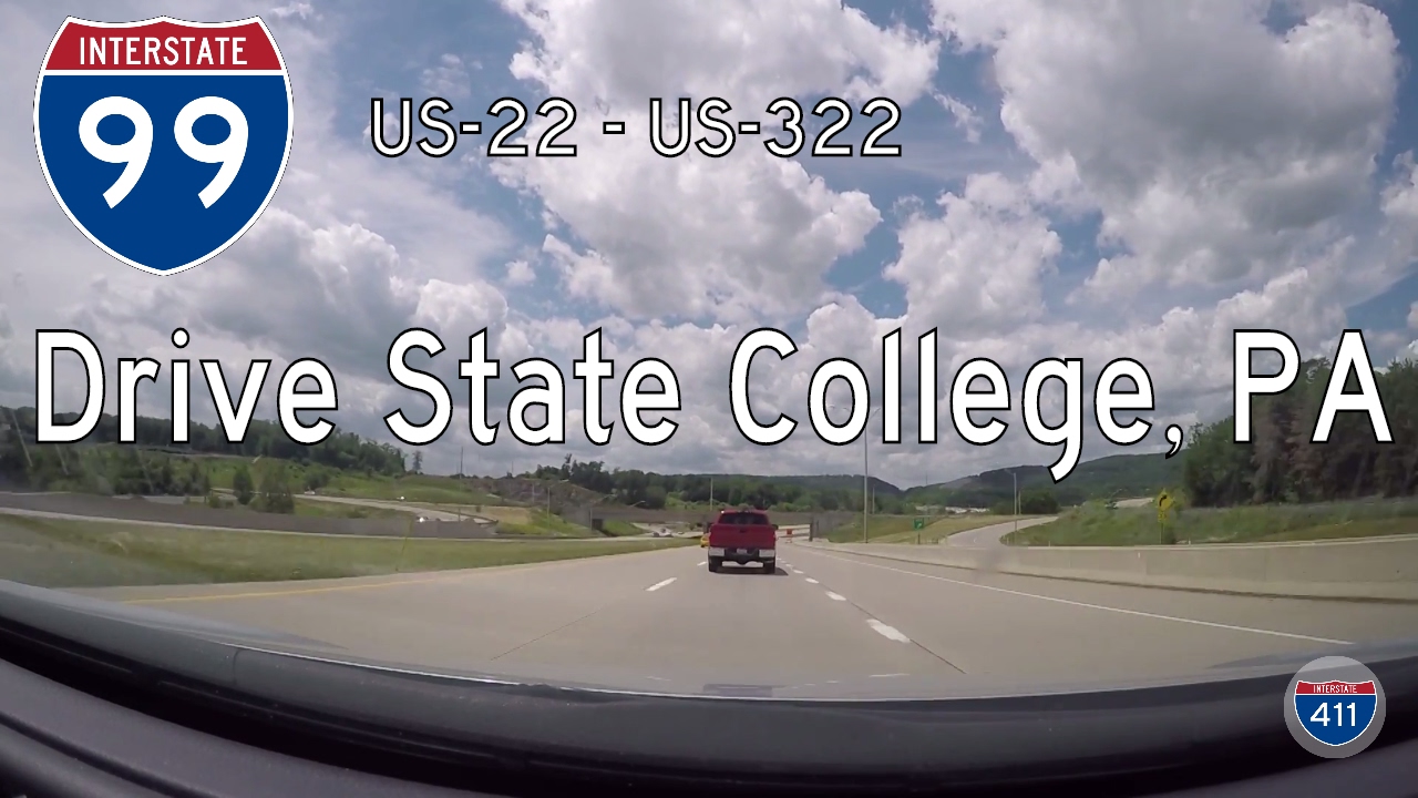 Interstate 99 - Mile 73 - Mile 62 - Pennsylvania | Drive America's Highways ?