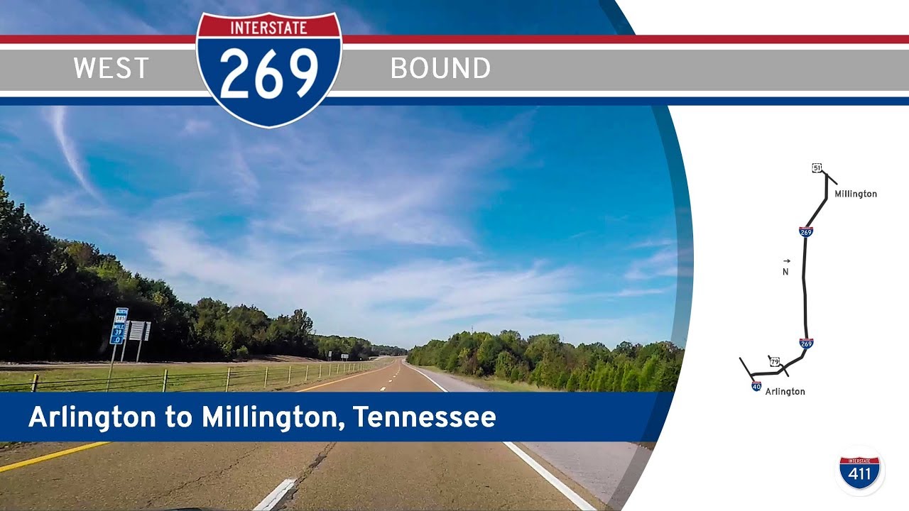 Interstate 269 - Arlington to Millington - Tennessee |  Drive America's Highways ?