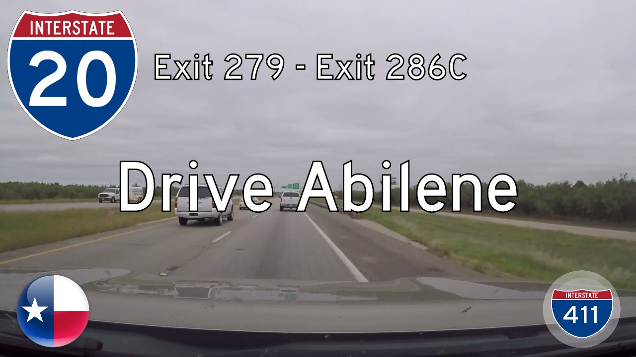 Interstate 20 - Mile 279 - Mile 286 - Texas | Drive America's Highways ?