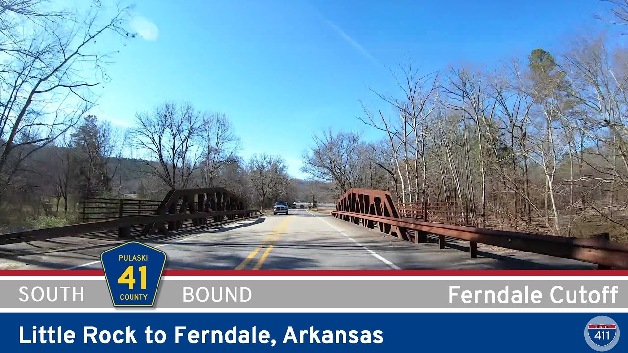 Pulaski County 41 - Ferndale Cutoff: Little Rock to Ferndale - AR |  Drive America's Highways 🚙