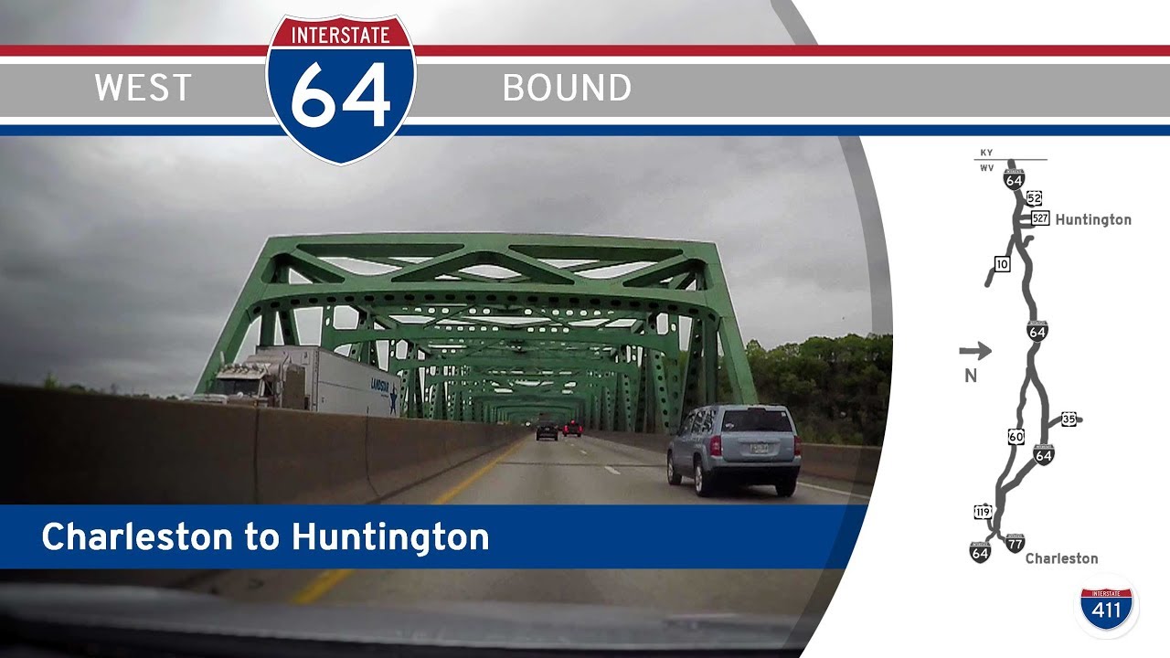 Interstate 64 - Charleston to Huntington - West Virginia |  Drive America's Highways ?
