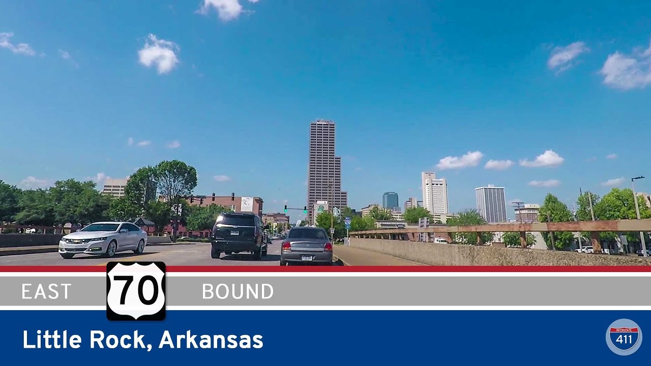 U.S. Highway 70 Eastbound in Little Rock - Arkansas |  Drive America's Highways ?