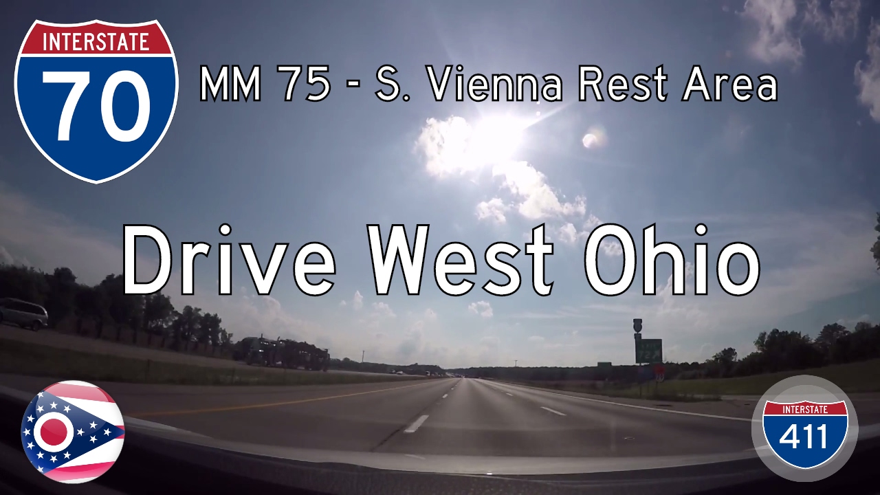 Interstate 70 - Mile 75 - Mile 70 - Ohio | Drive America's Highways ?