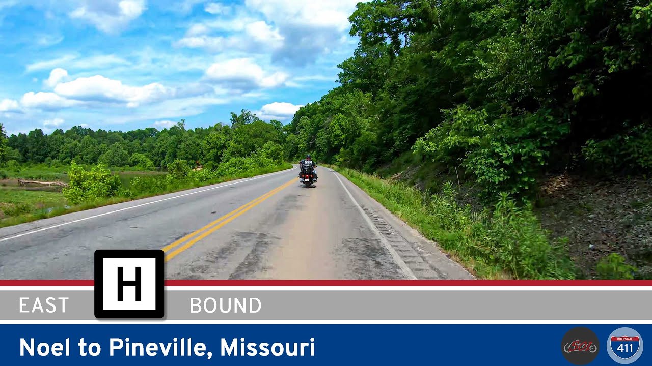 Missouri Supplemental Highway H: Noel to Pineville |  Drive America's Highways ?