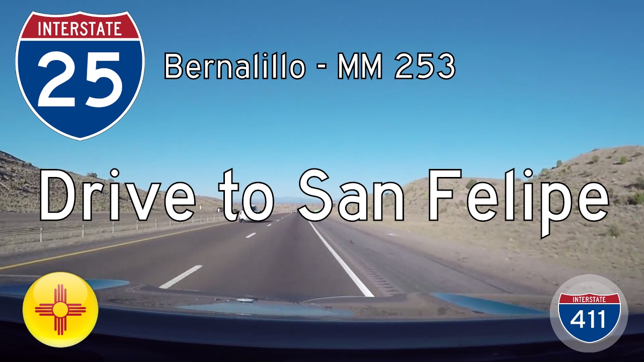 Interstate 25 - Mile 242 - Mile 253 - New Mexico | Drive America's Highways ?