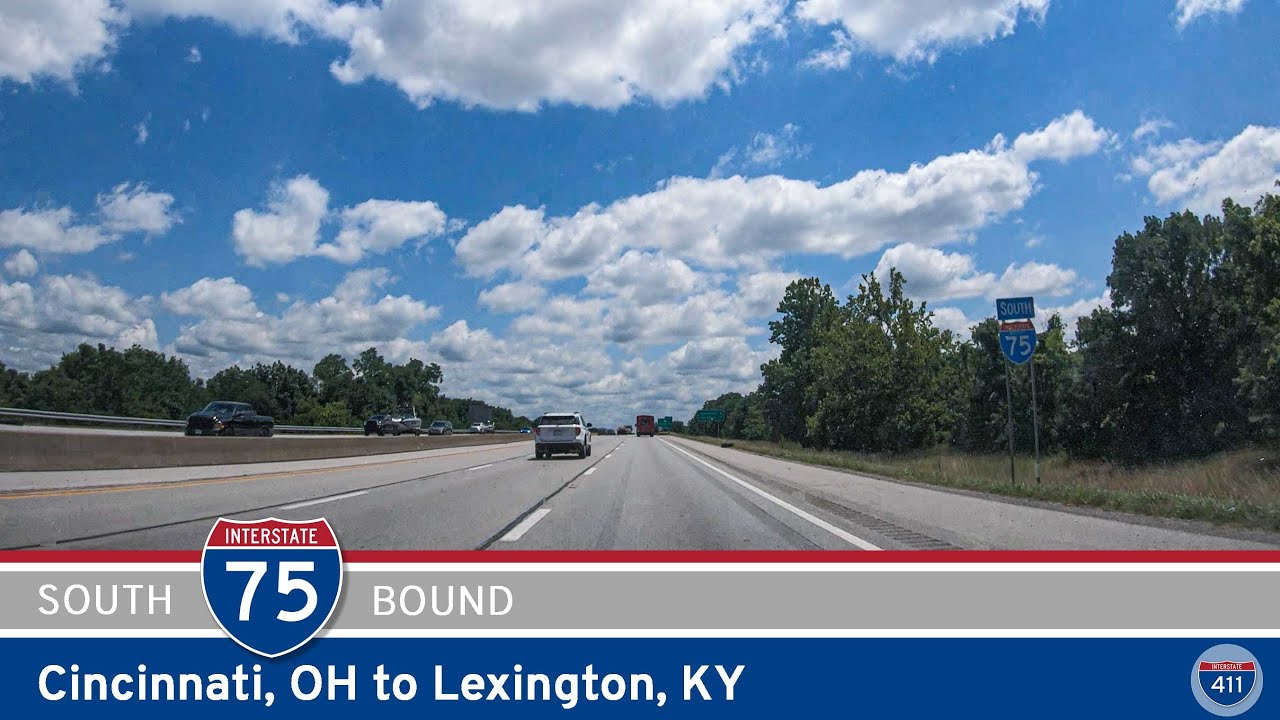 Interstate 75: Cincinnati to Lexington - Kentucky | Drive America's Highways 🚙