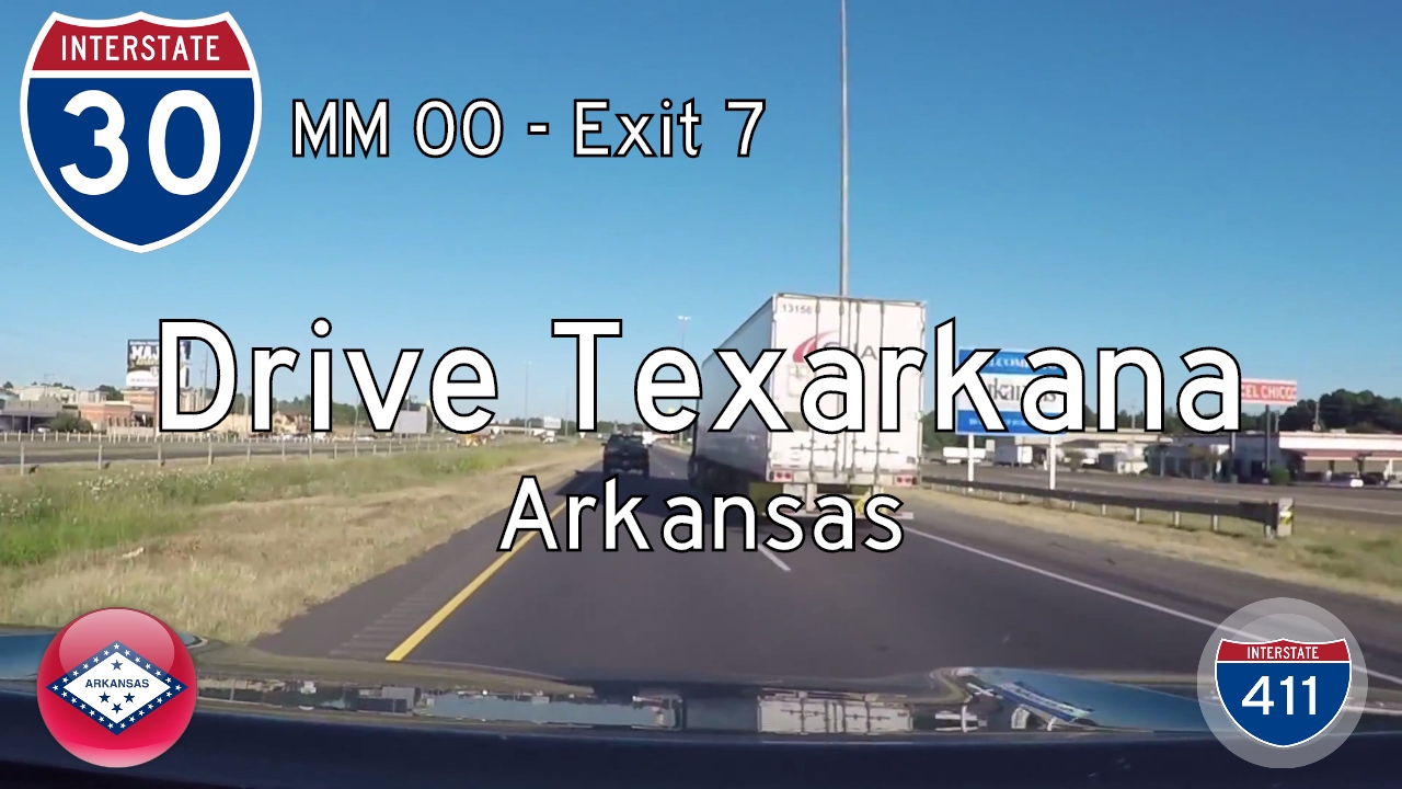 Interstate 30 - Mile 0 - Mile 7 - Arkansas | Drive America's Highways ?