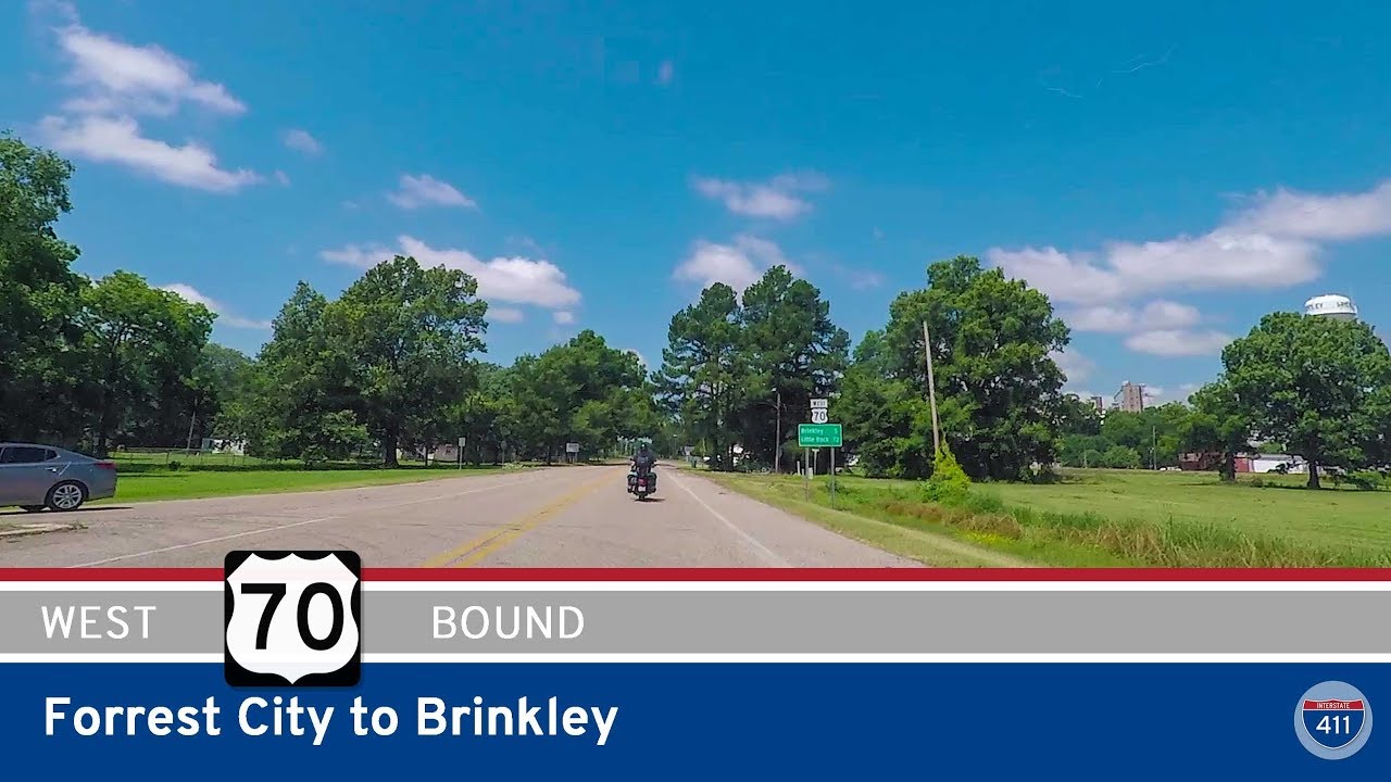 U.S. Highway 70 - Forrest City to Brinkley - Arkansas |  Drive America's Highways ?