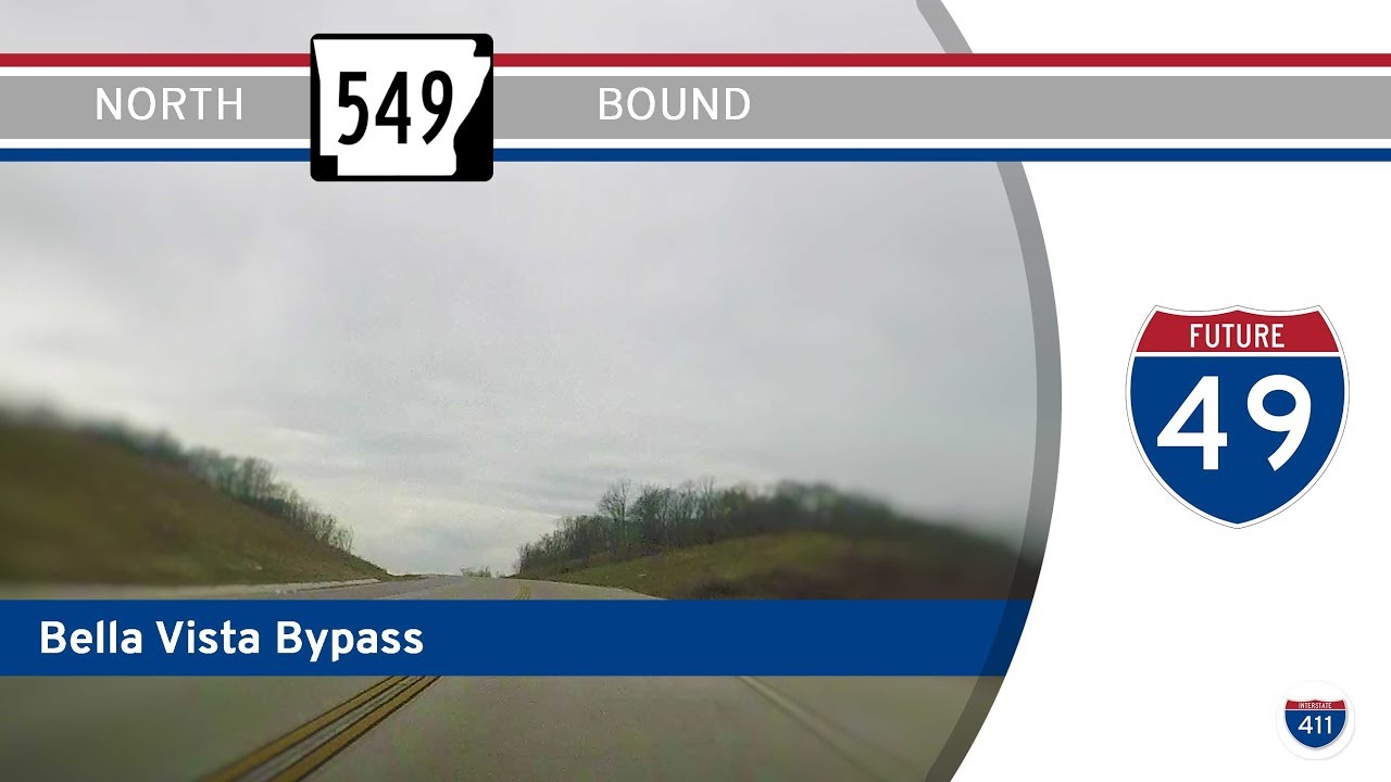 Arkansas Highway 549 - Bella Vista Bypass - North |  Drive America's Highways 🚙
