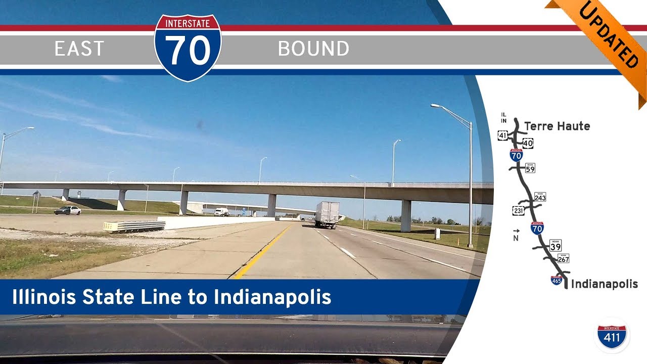 Interstate 70 - Illinois to Indianapolis - Indiana |  Drive America's Highways ?