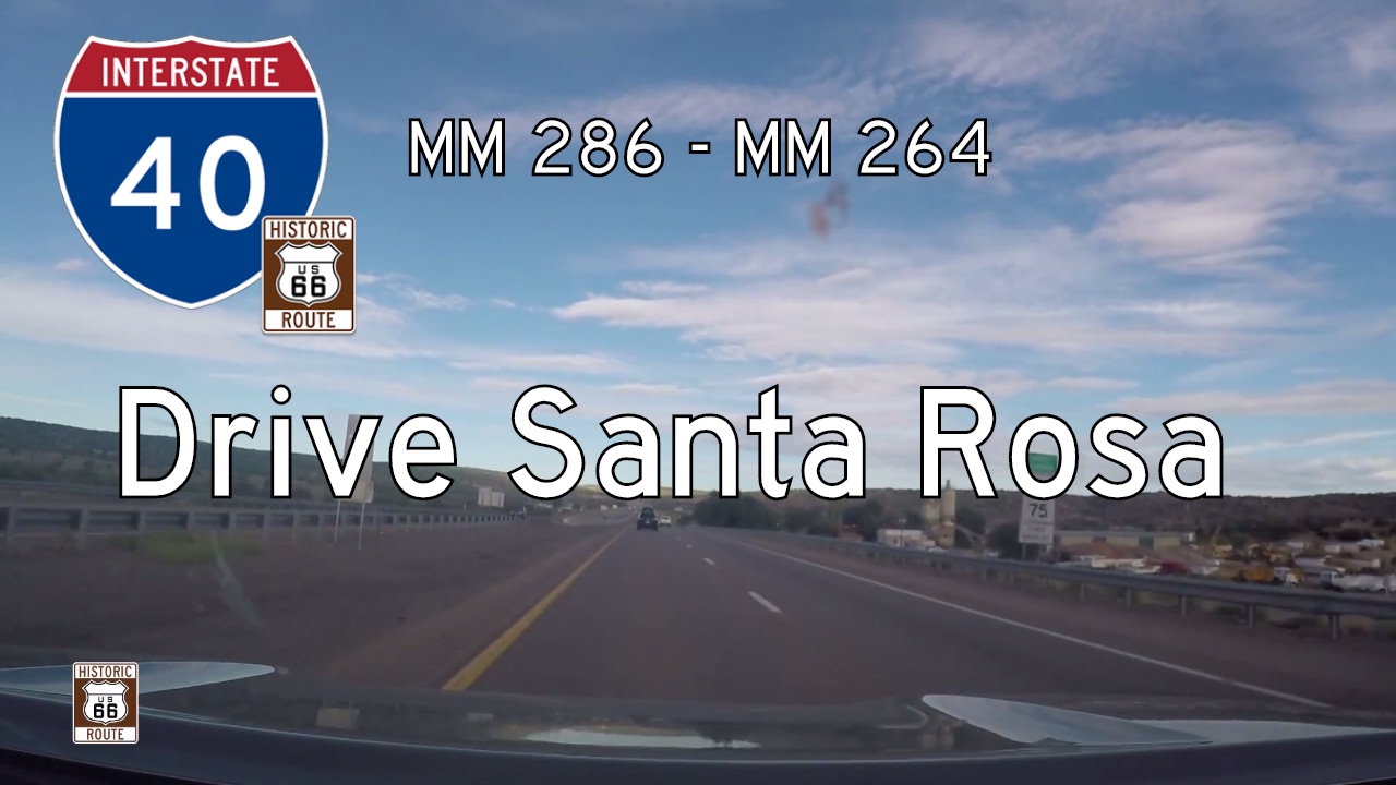 Interstate 40 - Mile 286 - Mile 264 - New Mexico | Drive America's Highways ?