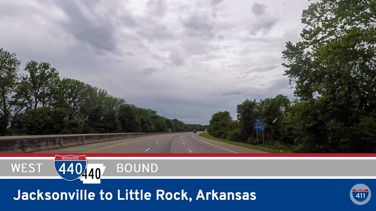 Interstate 440 - Jacksonville to Little Rock - Arkansas |  Drive America's Highways 🚙