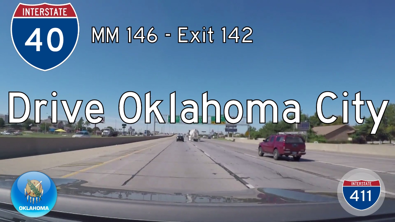 Interstate 40 - Mile 146 -  Mile 142 - Oklahoma | Drive America's Highways ?