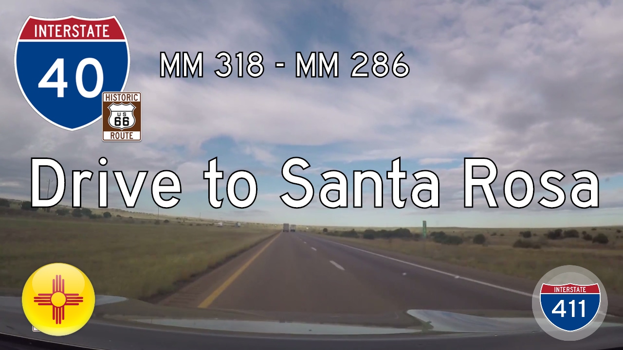 Interstate 40 - Mile 318 - Mile 286 - New Mexico | Drive America's Highways ?