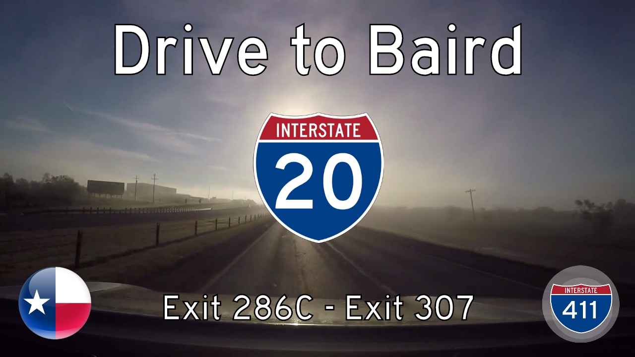 Interstate 20 - Mile 286 - Mile 307 - Texas | Drive America's Highways ?