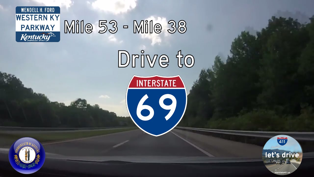 Western Kentucky Parkway - Mile 53 - Mile 38 - Kentucky | Drive America's Highways ?