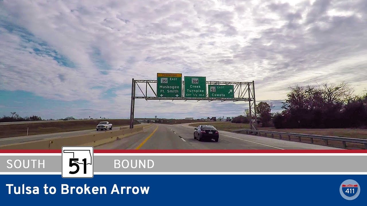 Oklahoma Highway 51 - Tulsa to Broken Arrow - Oklahoma |  Drive America's Highways ?