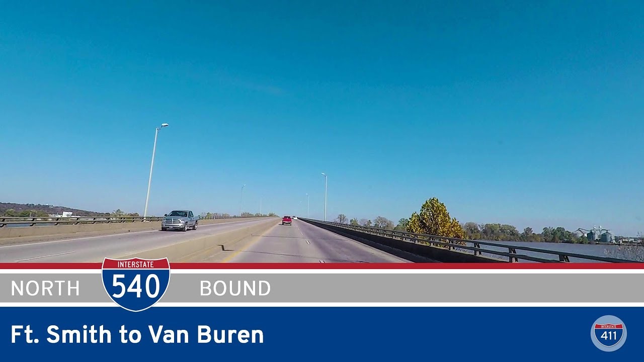 Interstate 540 - Fort Smith to Van Buren - Arkansas |  Drive America's Highways ?