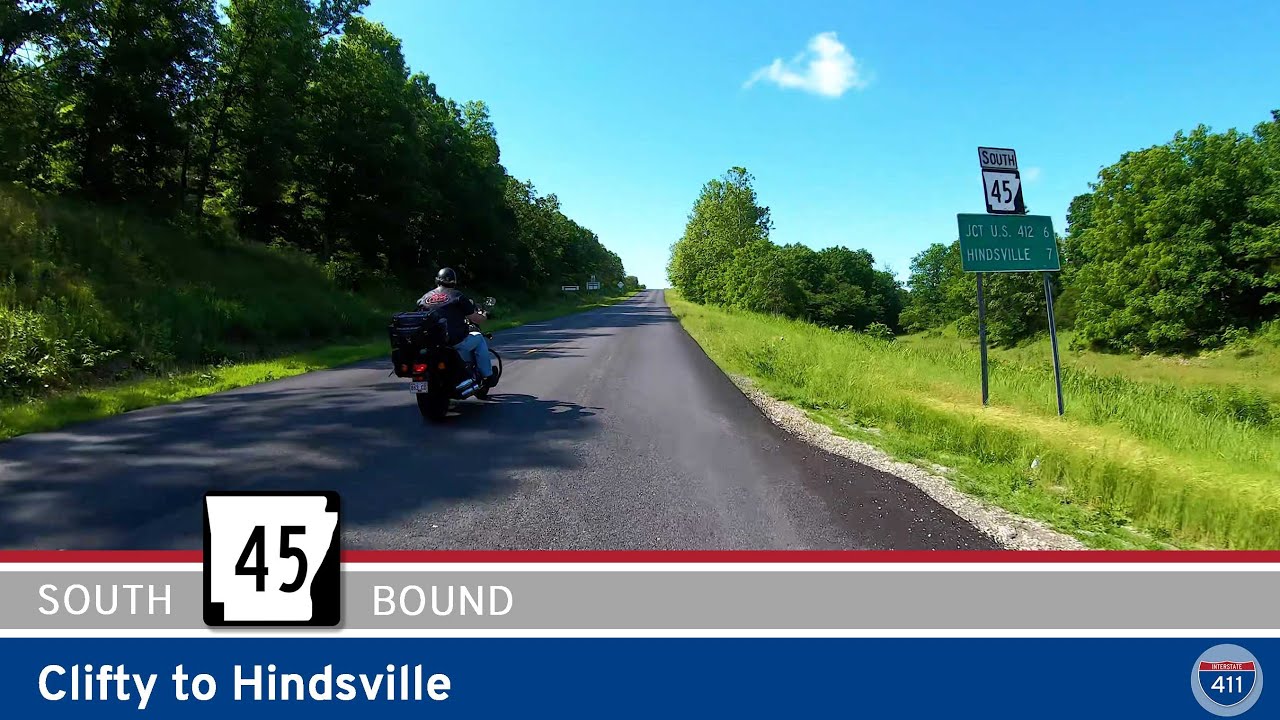 Arkansas Highway 45: Clifty to Hindsville  |  Drive America's Highways ?