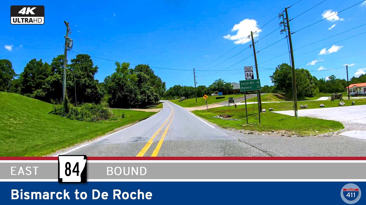 Arkansas Highway 84: Bismarck to De Roche | Drive America's Highways 🚙